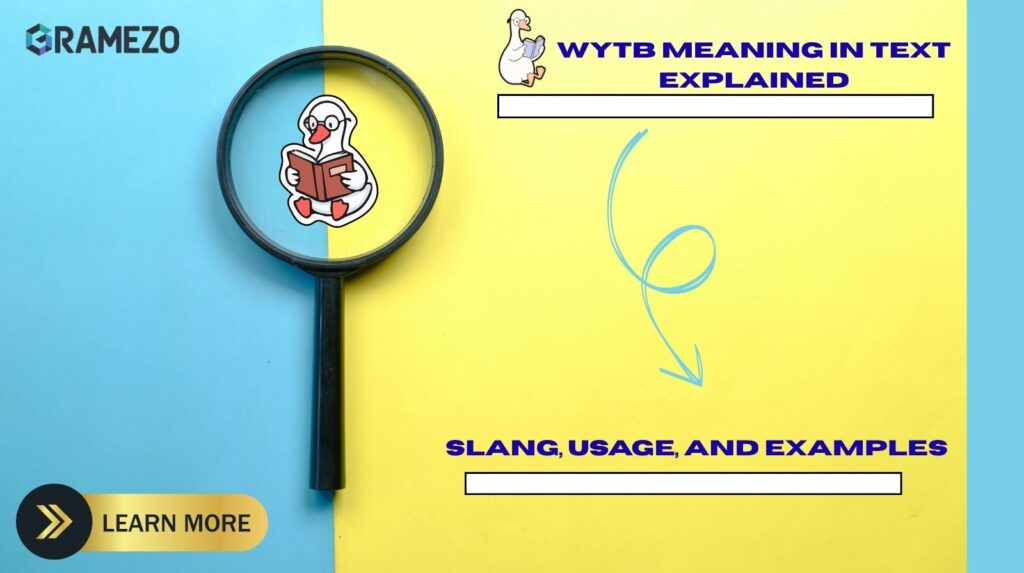 WYTB Meaning In Text Explained: Slang, Usage, And Examples