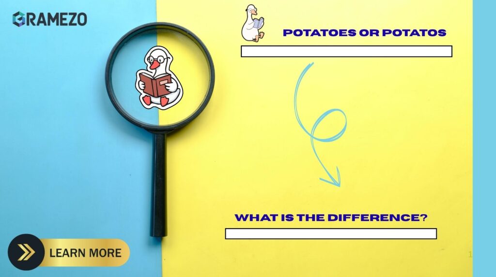 Potatoes or Potatos: What Is The Difference?