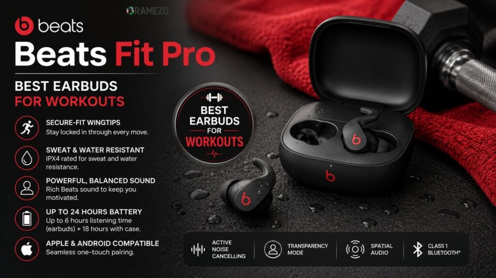 Beats Fit Pro – Best Earbuds for Workouts