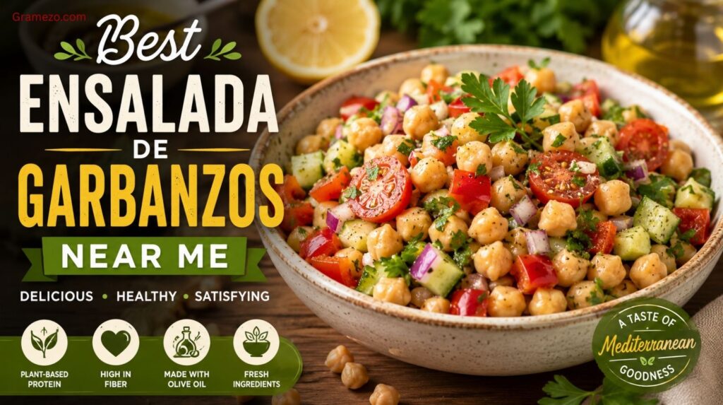 Best Ensalada de Garbanzos Near Me: The Ultimate Guide To Finding Fresh, Flavor-Packed Chickpea Salad Anywhere