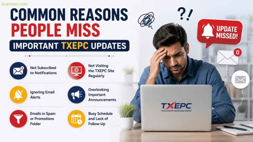 Common Reasons People Miss Important TXEPC Updates