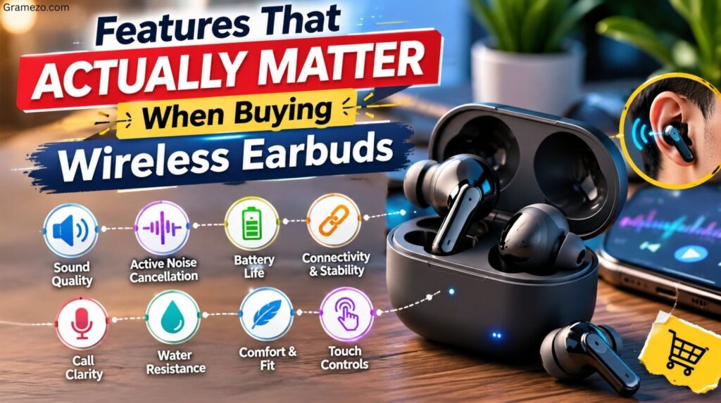 Features That Actually Matter When Buying Wireless Earbuds