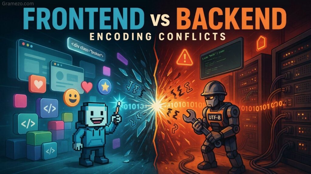 Frontend vs Backend Encoding Conflicts