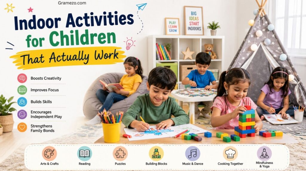 Indoor Activities for Children That Actually Work