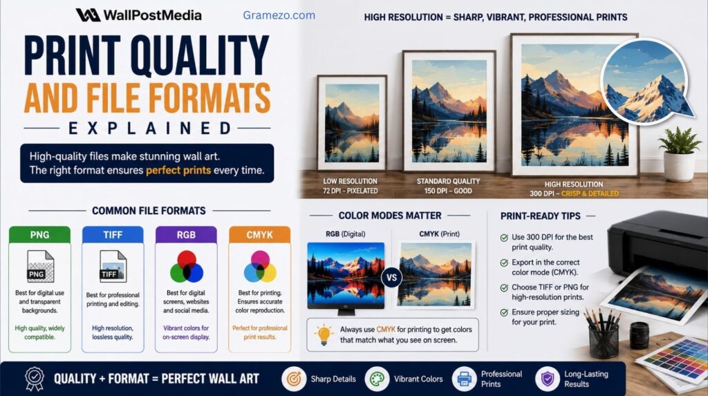 Print Quality and File Formats Explained