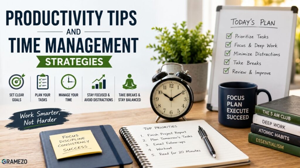 Productivity Tips and Time Management Strategies