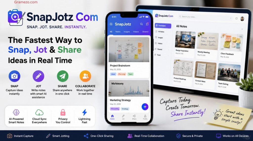SnapJotz Com (2026 Guide): The Fastest Way to Snap, Jot & Share Ideas in Real Time