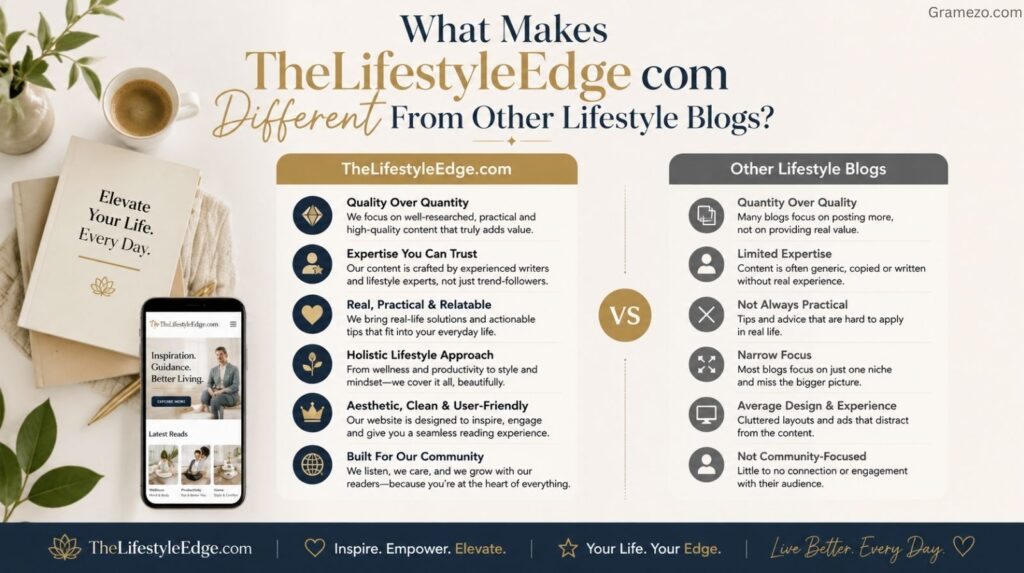What Makes TheLifestyleEdge com Different From Other Lifestyle Blogs?