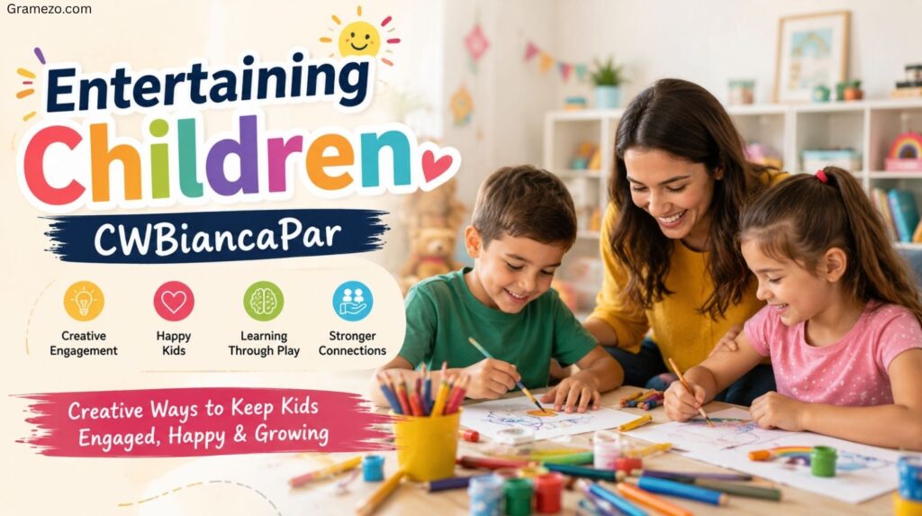 Entertaining Children CWBiancaParenting Guide: Creative Ways To Keep Kids Engaged, Happy, And Truly Growing