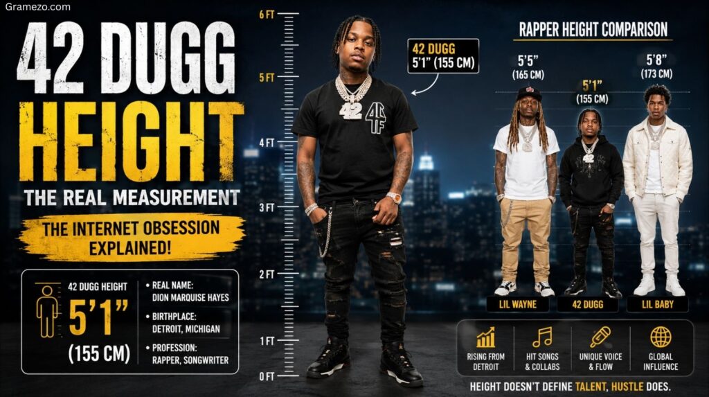 42 Dugg Height: The Real Measurement, Internet Obsession, And Why Fans Can't Stop Searching