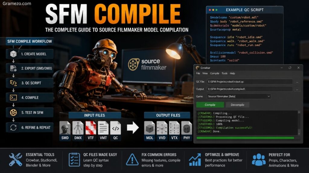 What Is SFM Compile? The Complete Guide To Source Filmmaker Model Compilation